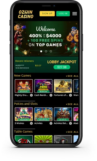 Ozwin Casino Desktop